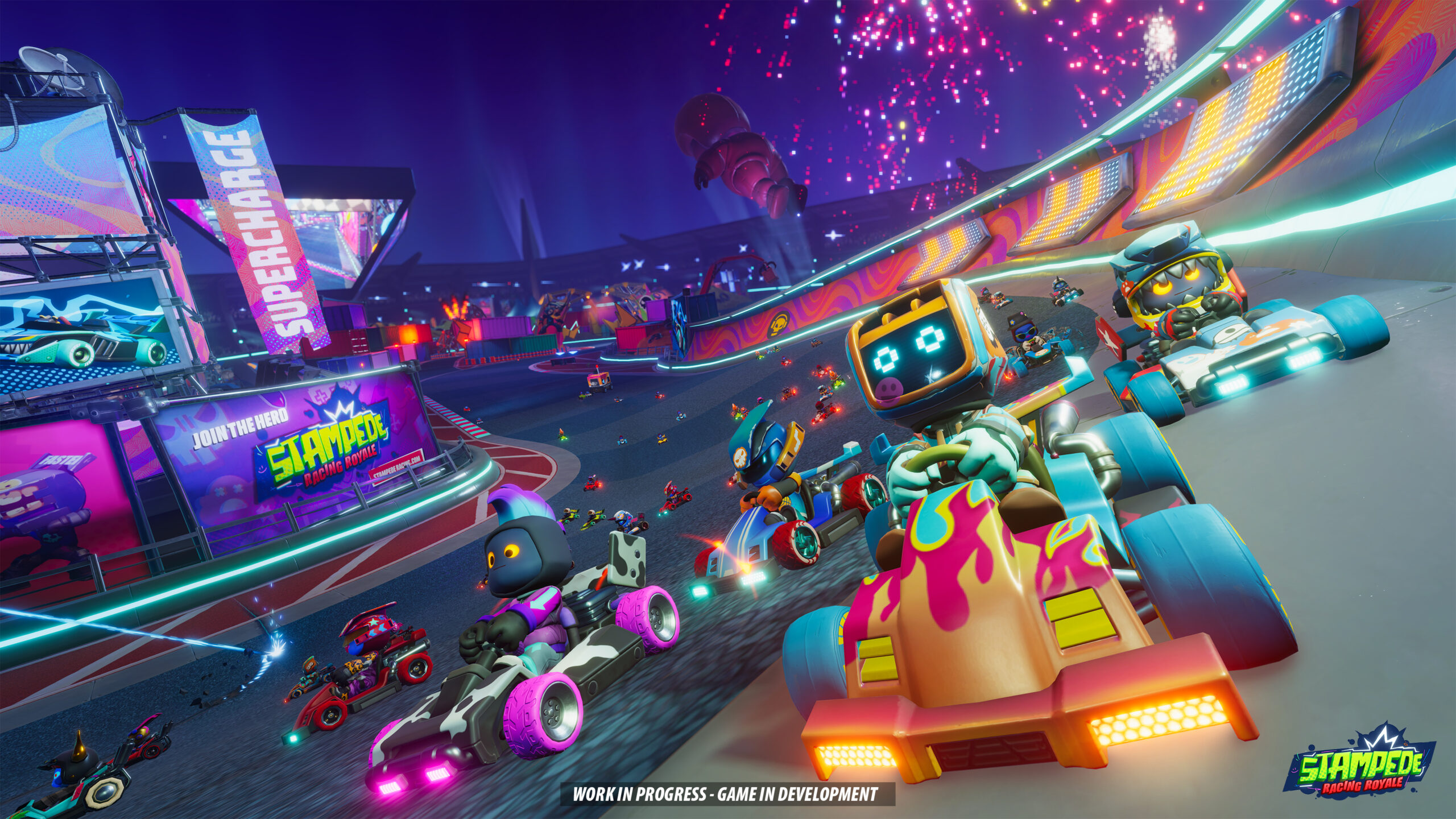 Stampede Racing Royale Accelerates Into Third Steam Playtest Level